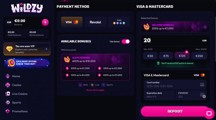 Wildzy Casino Review: Is the Wildzy Casino UK Site Legit and Reliable?